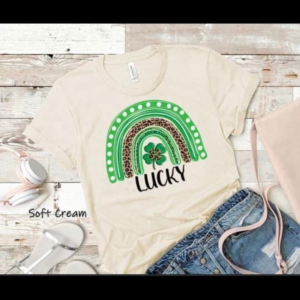 Custom made St. Patrick’s Day Shirt. Worn once.